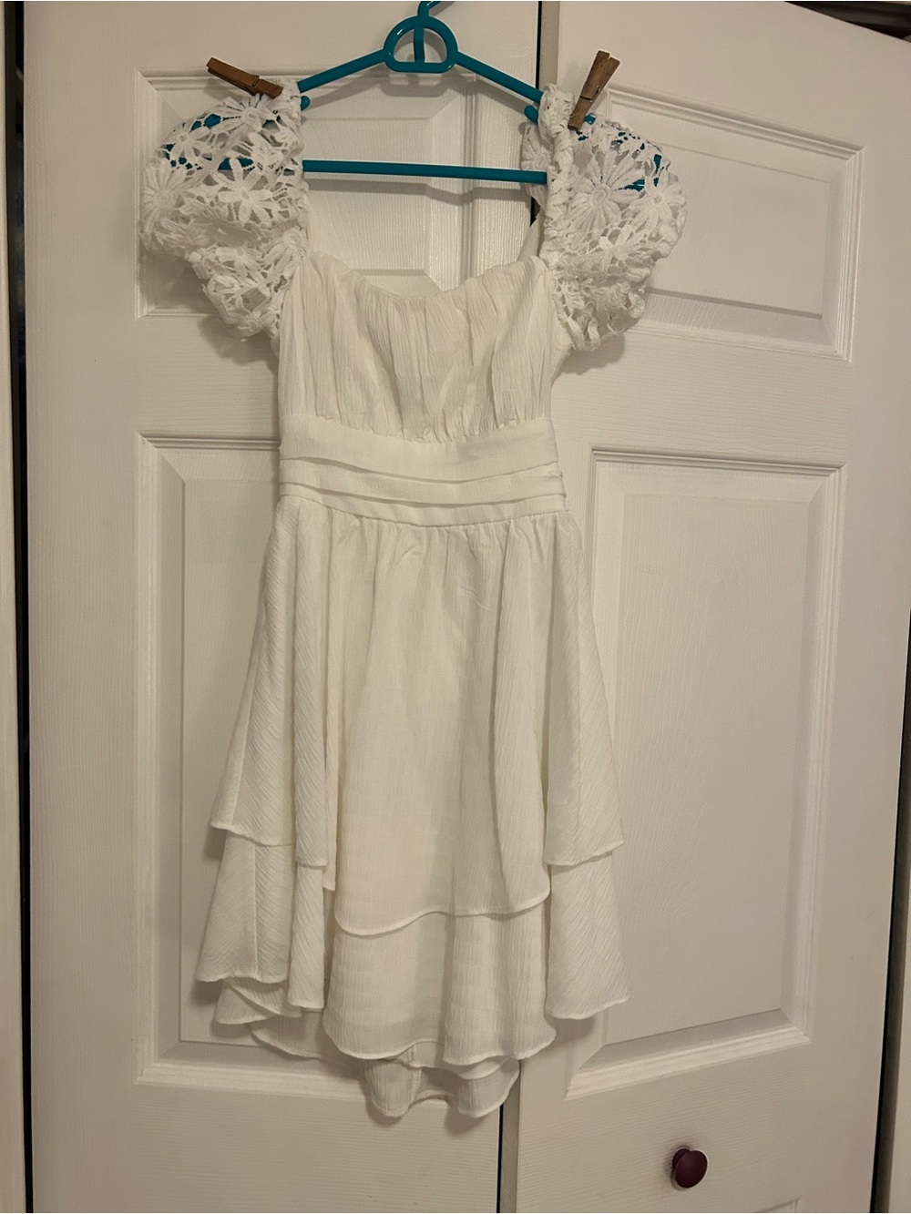 City Triangles White Dress USED ONCE SIZE 0